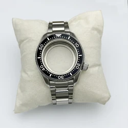 NH35 Case SPB185187 Fit NH35 NH36 4R 7S Automatic Movement Sapphire Glass Dial 28.5 mm Stainless Steel Solid Strap Watch Case