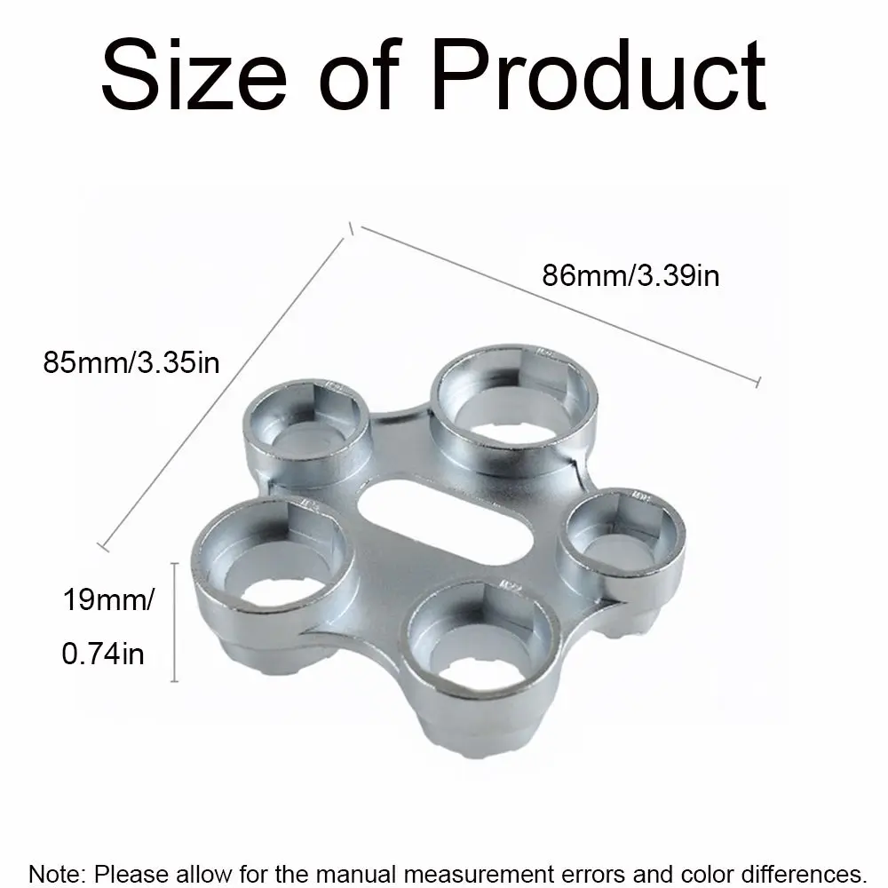 Multifunctional Wrench Faucet Aerators Removal Tools Practical Faucet Aerator Key Hand Tools for Bathroom Kitchen Sink