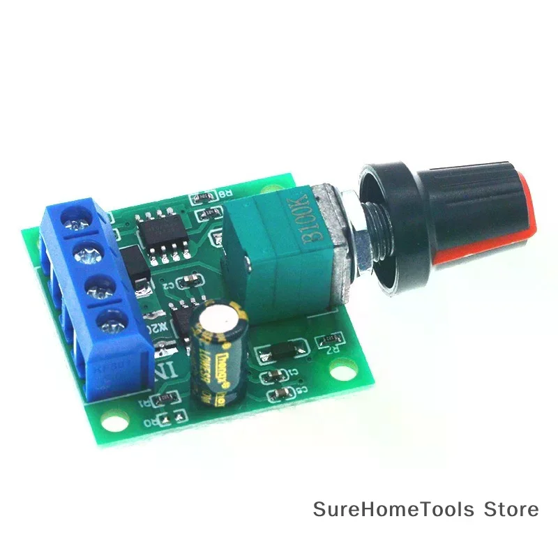 1Pcs Adjustable Speed DC Motor Driver Home Improvement Durable DC 1.8V 3V 5V 6V 12V PWM Motor Speed Controller