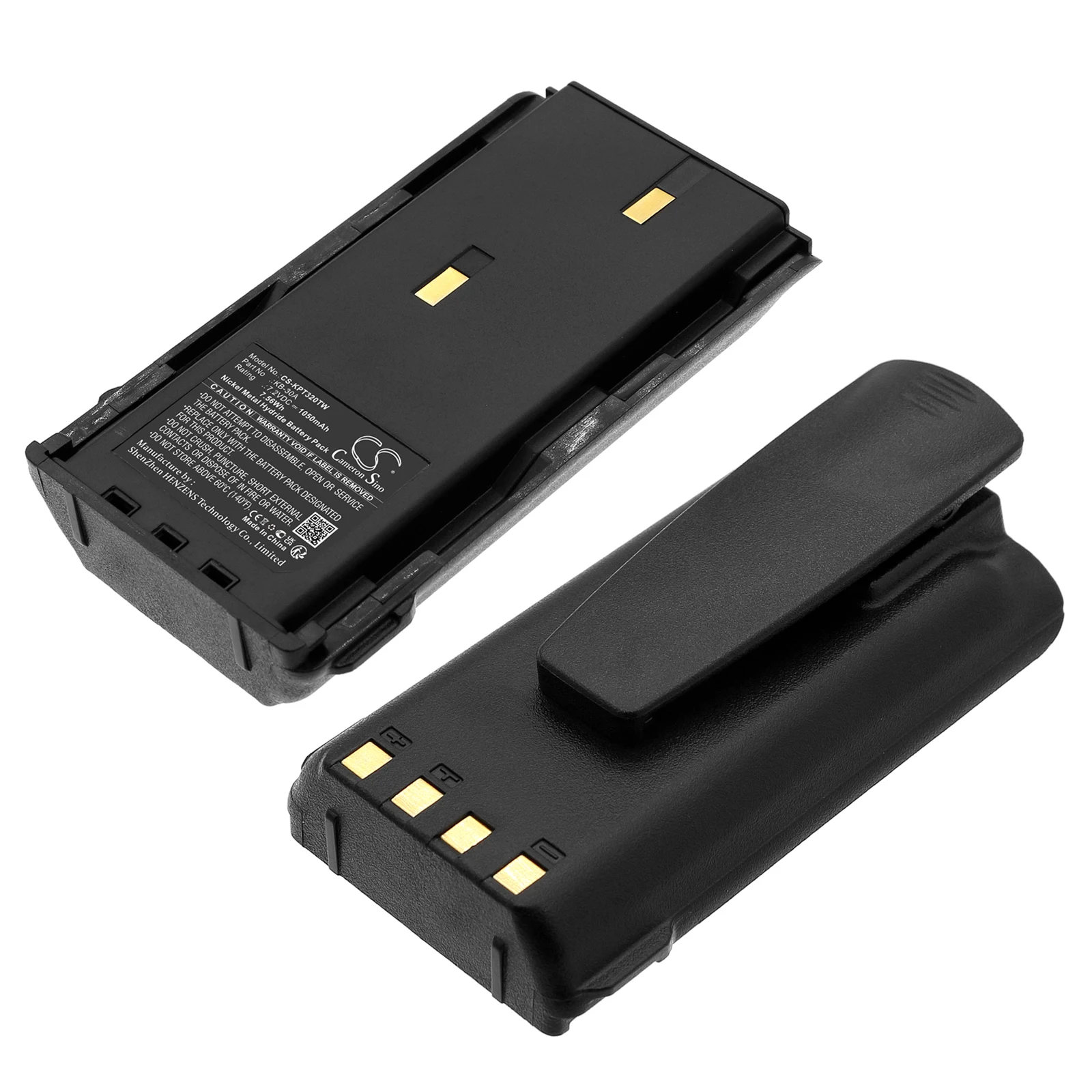 

GreenBatteryPower CameronSino 1050mAh 7.2V 7.56Wh Two-Way Radio Ni-MH Battery for Kirisun KB-30A,PT-3208,PT-2208,PT-3308