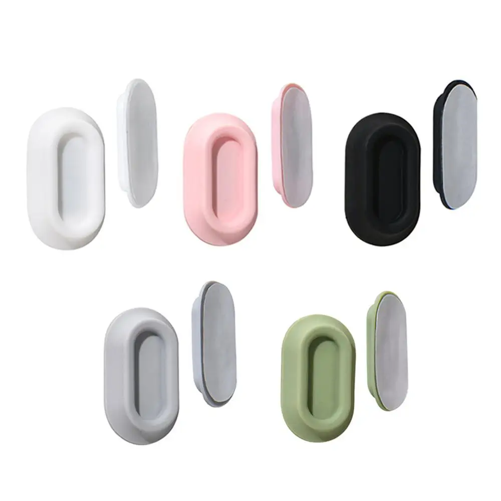 New Remote Control Magnetic Sticker Storage Hook Silicone Punch-free Wall-mounted Strong Magnetic Electric Toothbrush Holder