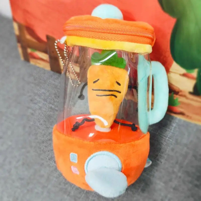 Boneka lembut boneka wortel Juicer boneka dekorasi wortel Juicer bentuk alat dekorasi untuk Tahun Baru Hari anak-anak Natal