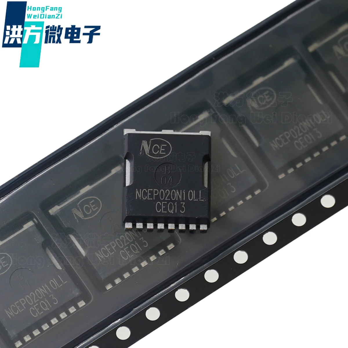 5PCS original, N-Channel Super Trench II Power（MOSFET)VDS=100V, ID=330A RDS(ON)=1.5mΩ ,  typical @ VGS=10V。TOLL：NCEP020N10LL