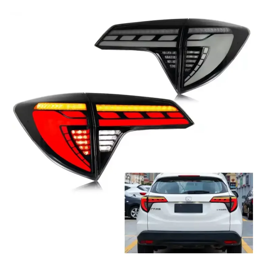 

New Arrival Rear Light Assembly for HONDA HRV Vezel LED Rear Light Smoke Black