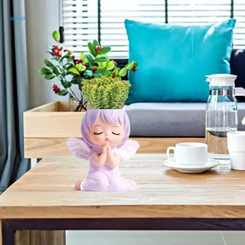 شمعدان قالب صب إيبوكسي ، أصيص زهور سيليكون ، حامل قلم ذاتي الصنع #3