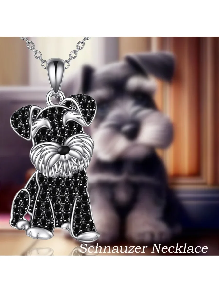 Exquisite and Cute Poodle Pendant Necklace for Women Elegant Pet Puppy Jewelry Animal Accessories Memorial Gift for Dog Lovers - Image 6