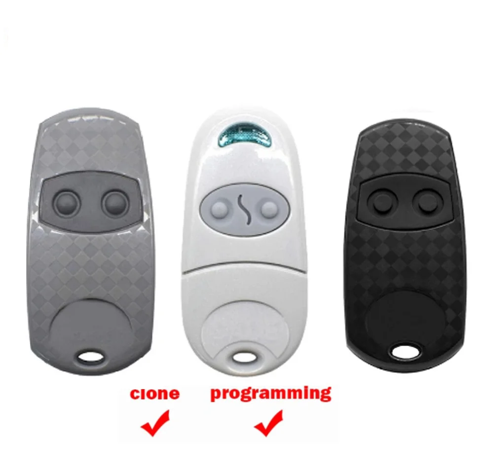 Clone For TOP 432NA 432EE 432EV 433mhz Remote Control Gate Opener TOP 432 NA EE EV Garage Command Wireless Transmitter Key