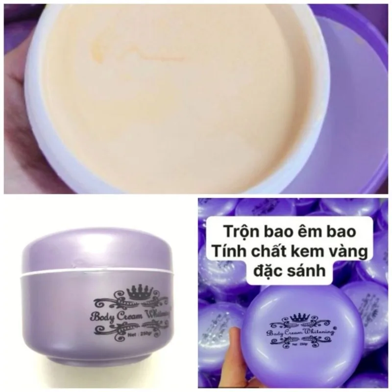 

250g THAIAN Kem Sieu Trang Body Cot Tim, Whitening Body, Legs, Knees and Elbows, Removal Dark Spots Skin Lightening Brightening