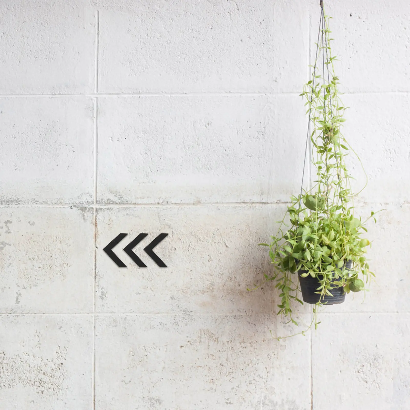 3Pcs Modern Minimalist Acrylic Directional Sign Waterproof Easy Install Restroom Left Right Arrow Sticker Conference Room