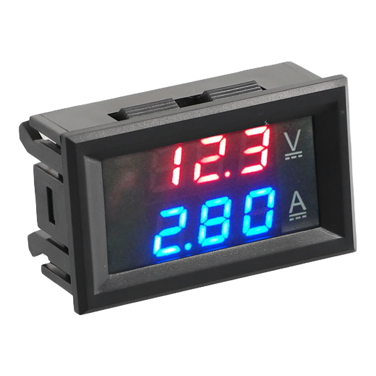 1 Pcs DC 0-100V 10A/50A/100A W/ Digital LED Voltmeter Ammeter Red And Blue DC Meter Electric Tools Measuring Tools Accessories