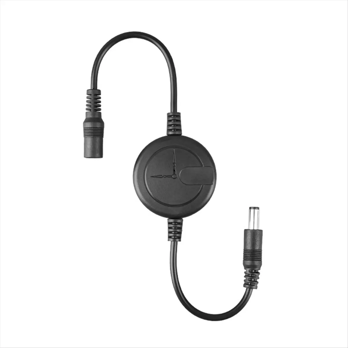 DT1771/DC5V-15V Router Reset Rebooter 72 Hours Automatic Restart Cable for WiFi Bridge/Cat/Router/Repeater Rebooter Black