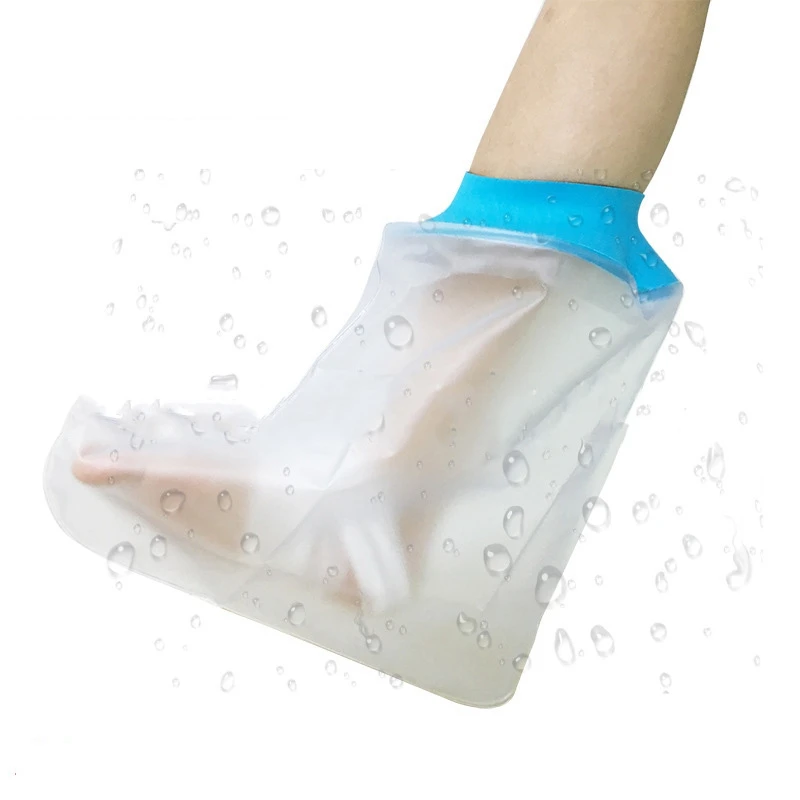 Waterproof treasure Watertight Foot Protector Bathing Waterproof Cover Shower Foot Rest Cast Covers for Shower Leg