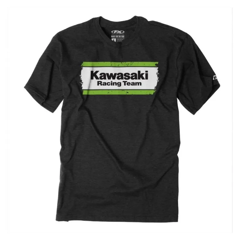 AliExpress Hot Selling Kawasaki Motorcycle T-Shirt 2026 Summer New Arrivals Motorcycle Jersey Outdoor Training Men's Cycling Apparel Tops
