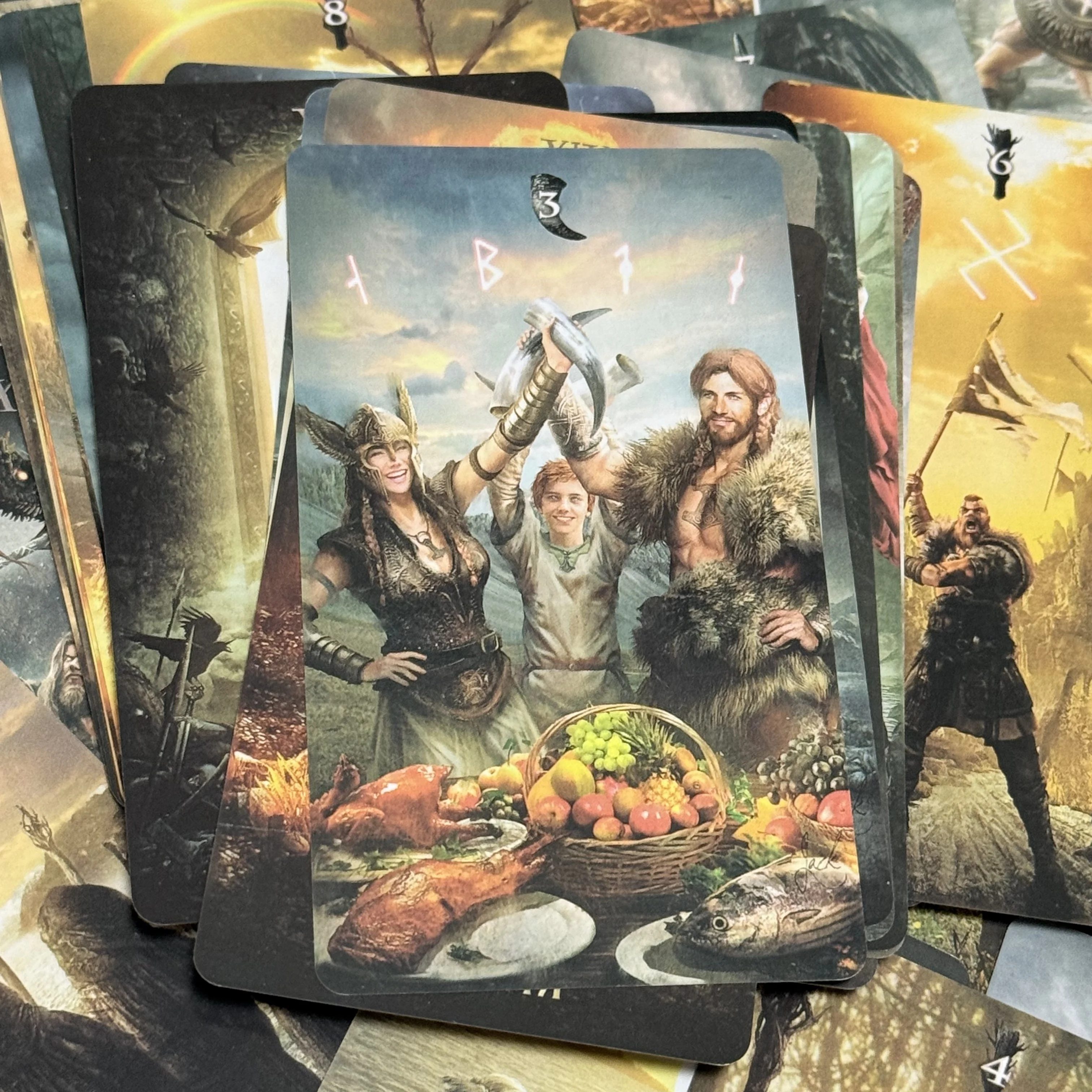Runische Tarotkarten Russische Version 80 Karten Brettspiel – Detail 10