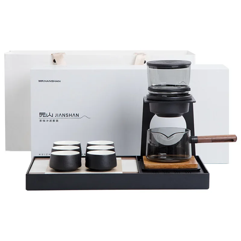 Lazy Person Automatic Tea Set Office Tea Drinking Teaset Luxury High-end Tea Maker Artifact Unique Tea Sets Complete Set Cups