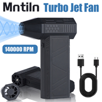 140000 RPM Powerful Air Blower Turbo jet fan High Speed Duct Fan Mini Turbo Jet Fan Wind Speed 52m/s Brushless Motor 200W