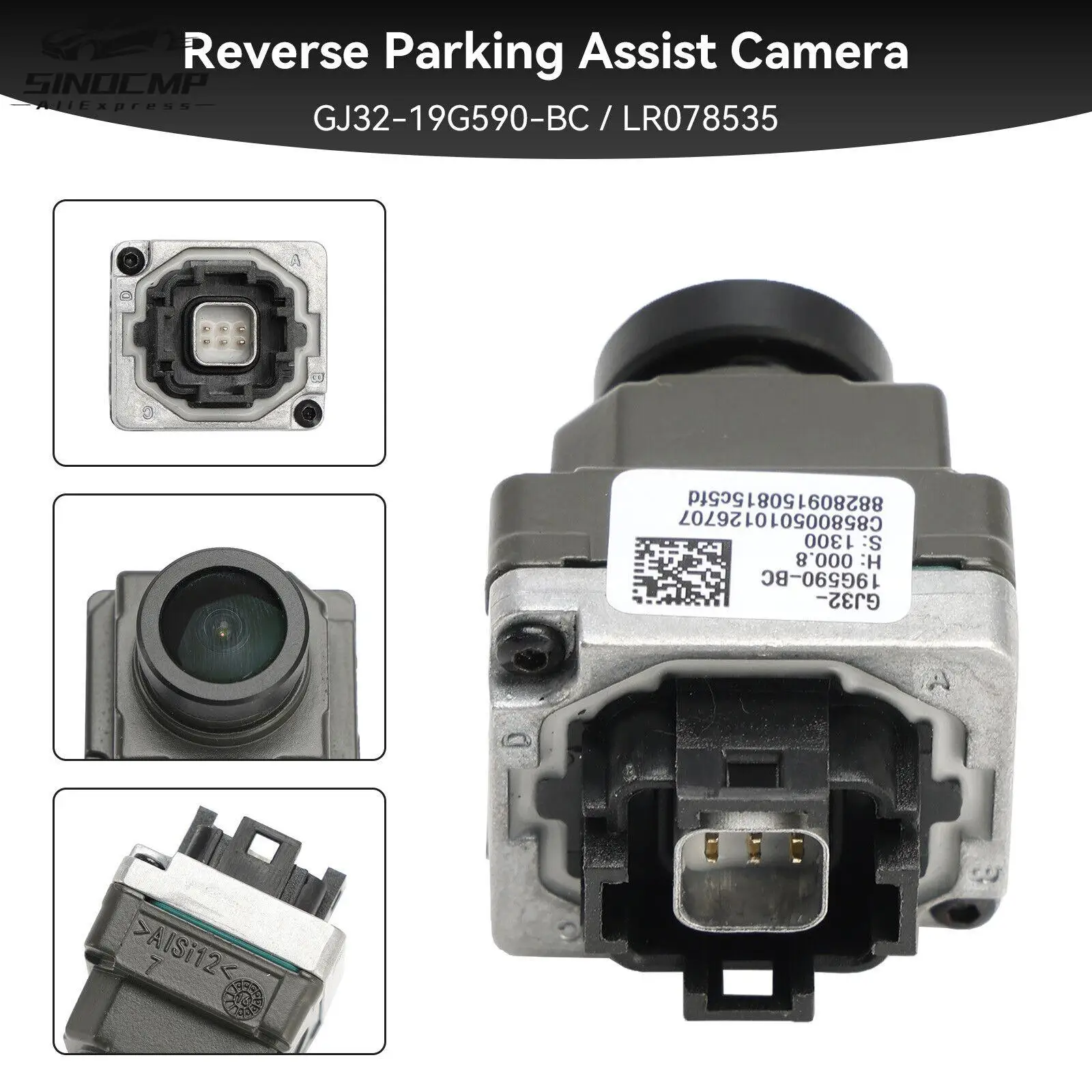 Резервная парковочная камера заднего вида GJ32-19G590-BC LR078535 для Range Rover Evoque MK1 2012-2018, автомобильная камера заднего вида, аксессуары
