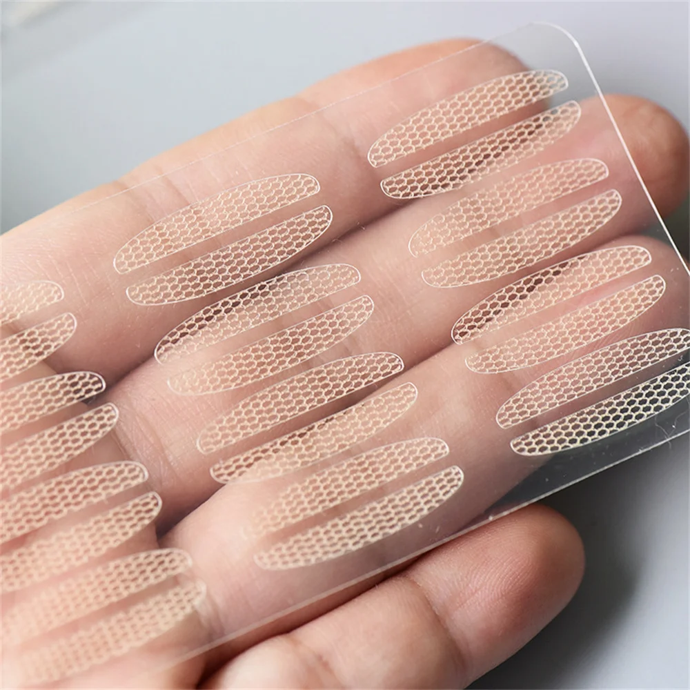 120/180/240/300PCS Eyelid Tape Sticker Invisible Double Fold Eyelid Lace Paste Clear Stripe Natural Eye Tape Makeup Tool