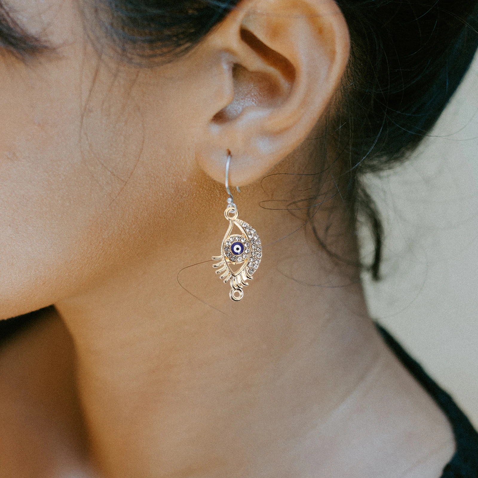 

22Pcs Alloy Evil Eye Charms DIY Jewelry Making Pendants Necklace Bracelet Craft Accessories Evil Eye Gifts DIY Jewelry Material