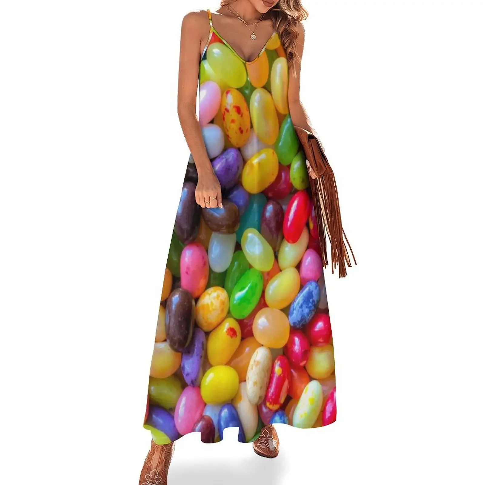 Jelly Beans Sleeveless Dress Women's summer dress summer clothes Women's summer dresses