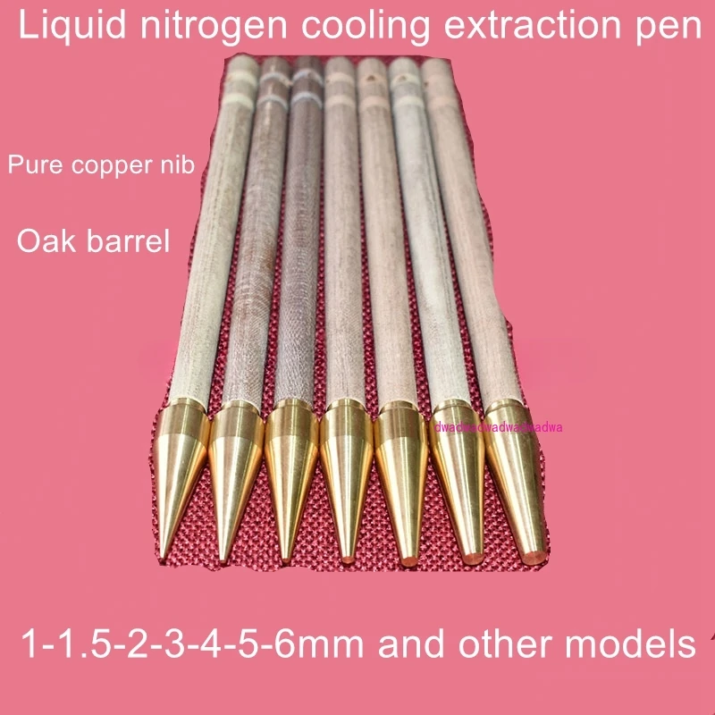 Liquid Nitrogen Pen 1/1.5/2/3/4/5/6mm Freezing Extraction Pen Pigment Extraction Stick Spot Mole Beauty Freezing