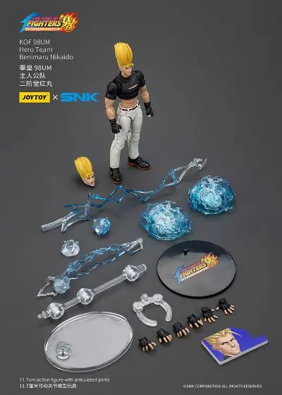

【FS】Фигурка JOYTOY в масштабе 1/18 King of Fighters 98 Ultimate Battle Benimaru Nikaido, модель, игрушка, подарок