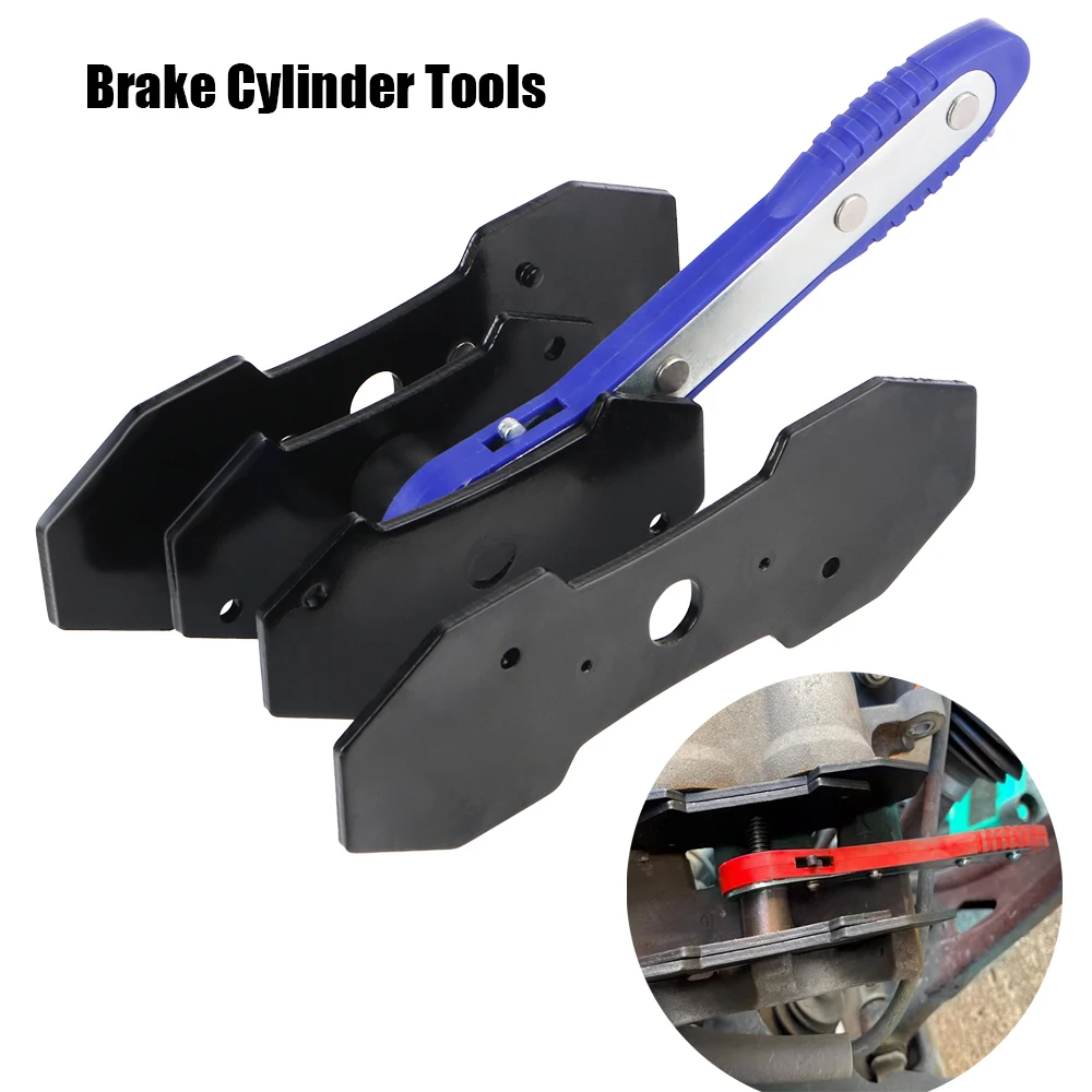 

Инструменты для ремонта автомобилей, инструменты для регулировки тормозного цилиндра с храповым механизмом, прочный и надежный, удобный автомобильный суппорт дискового тормоза, универсальный