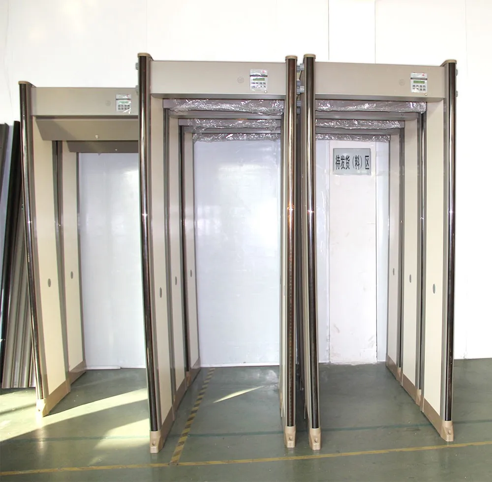 China Hot Sale Metal Detector Walk through Gate/Metal Detection Security Door for Checkpoints Security Inspection