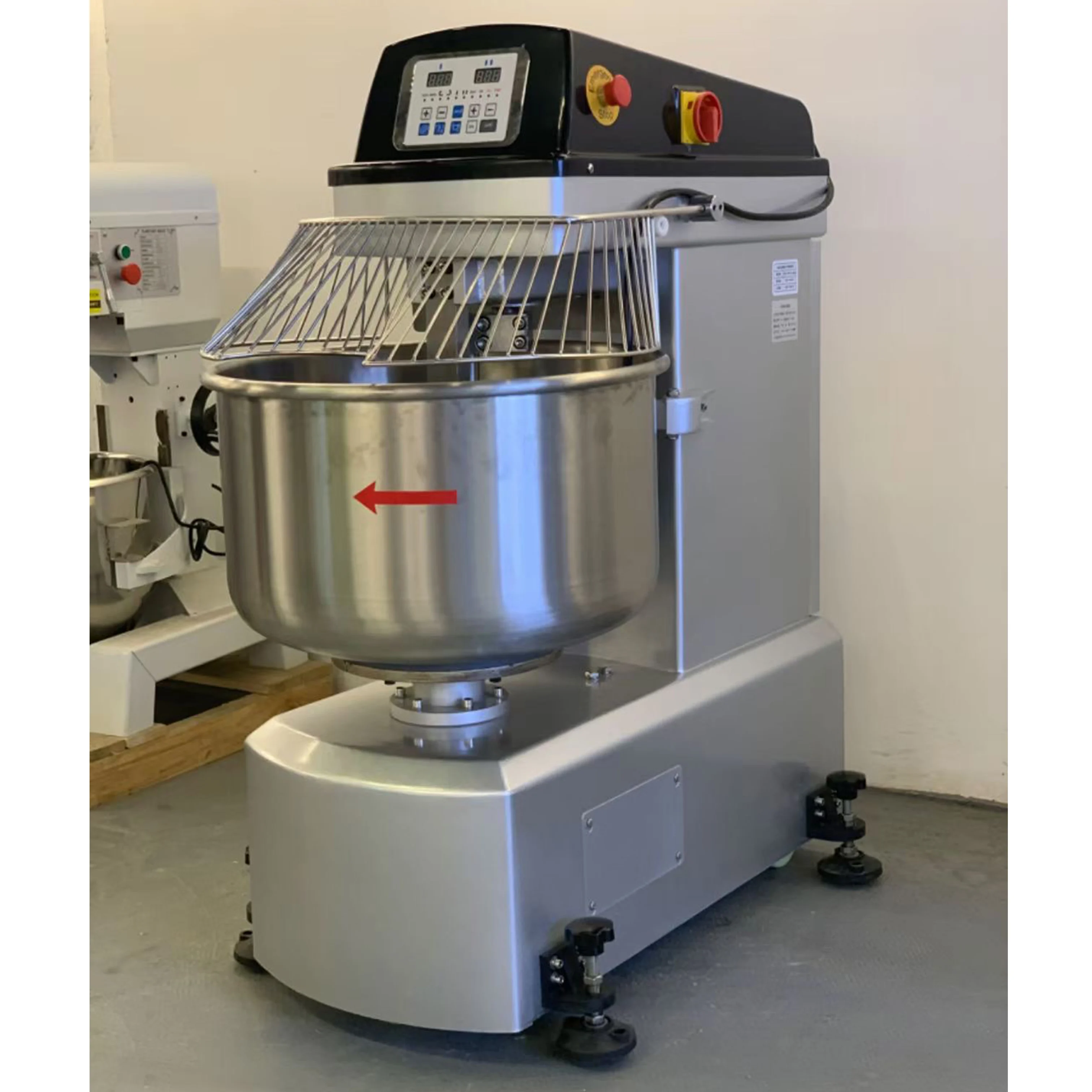 nf-Commercial 50 kg 15 kg 20 qt Kitchen Stand Mixers for Baking Planetary Food Cake Mixers Spiral Bread Dough Mixers！