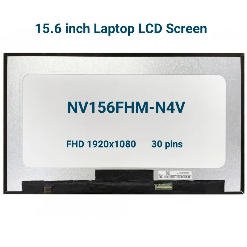 15,6-calowy ekran LCD do laptopa NV156FHM-N4V 1920x1080 FHD IPS eDP 30-pinowy wyświetlacz