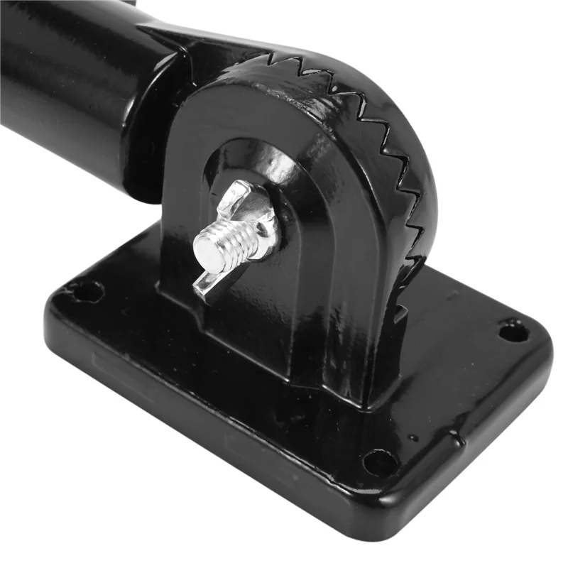 

A36T-3Set 2In 1 Multifunctional Adjustable Flagpole Bracket Heavy Duty Aluminum All Weather Flag Holder Wind Resistant(Black)