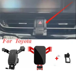 1Lot Plastic Material For 2018-2023 Toyota C-HR CHR C HR Gravity Linkage Special Car Moblie Smart Phone Holder Mount