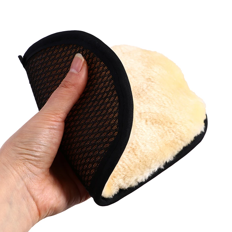 قفاز غسيل السيارات الناعم من الصوف المصنوع من الألياف الدقيقة، أدوات العناية بالغسيل #5