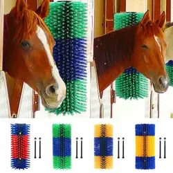 Livestock Scratch Brush Cattle Scratching Brush Livestock Grooming Relieving Horse Brush Farm Animal Massage Cleaning Tool