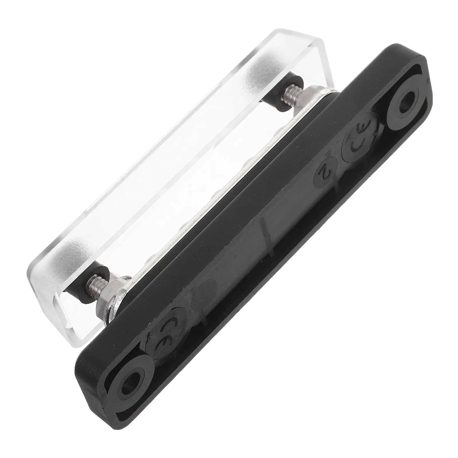 

5 Way Power Distribution Terminal Block Secure Stud Connection for Marine Rv Boat Automotive Electrical Boat Supplies