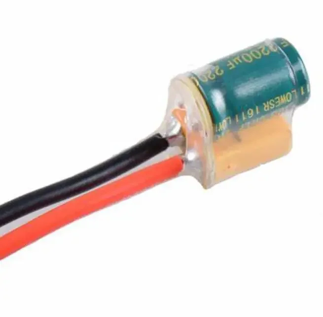 Amass XT60/XT30-CAP connector Power Filter 2-6S w 2200UF/25V Capacitor For large current ESC speed flight controller