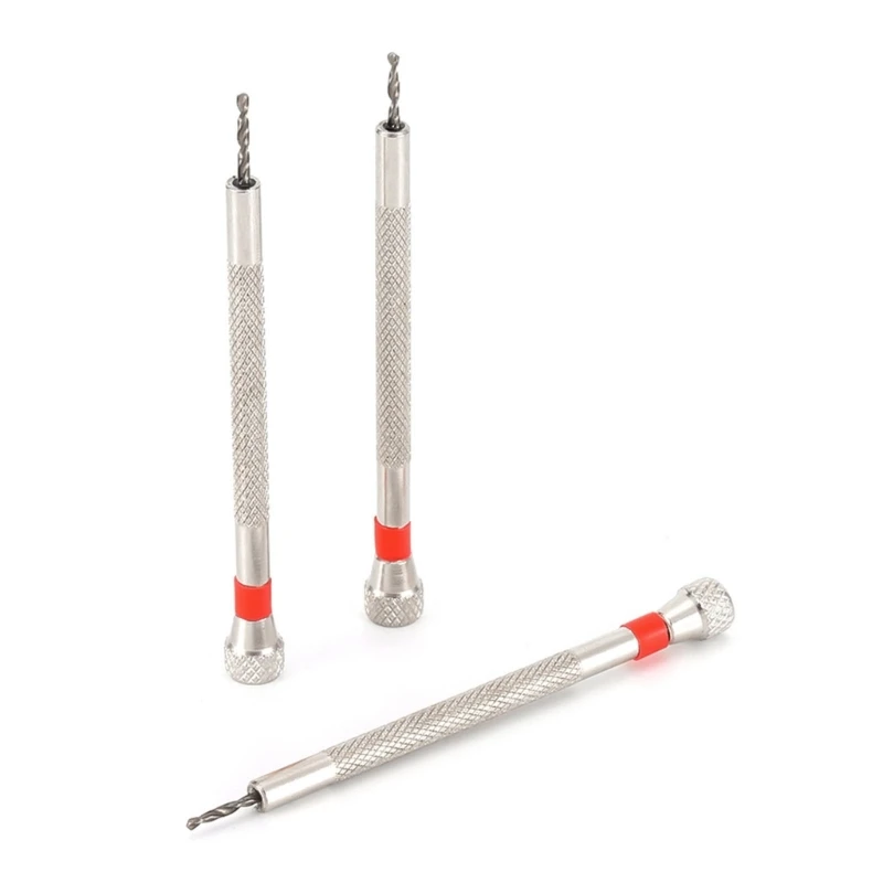 Perceuse à main pour moules en résine, perceuse de précision de 1.6mm, outil de poinçonnage à vis, Mini perceuse hélicoïdale pour bricolage, moule