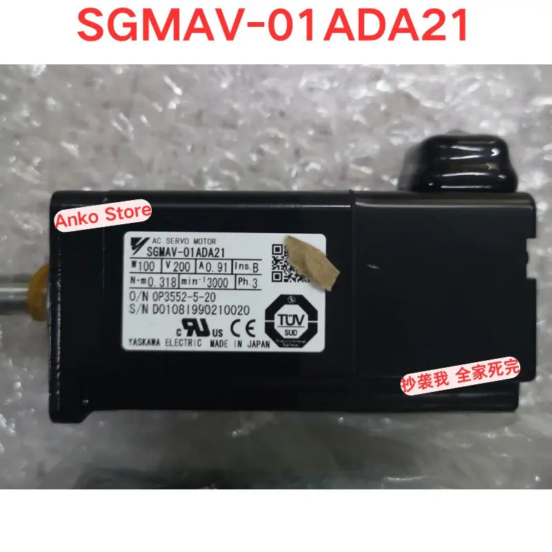 Second-hand test OK  SGMAV-01ADA21 motor