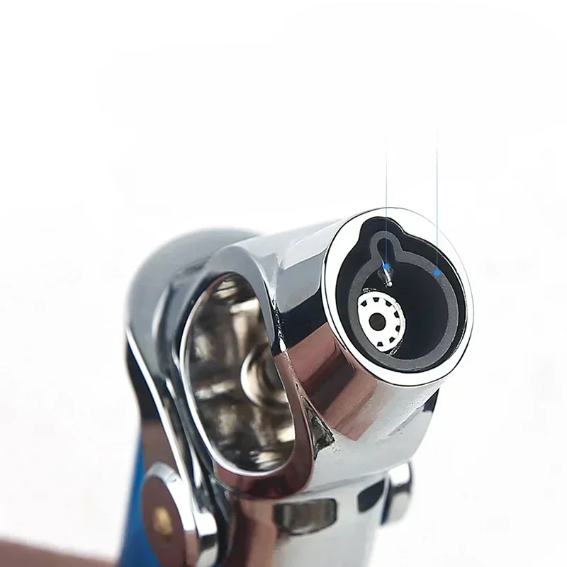 New Honest Desktop Small Spray Gun Direct Injection Lighter Welding Gun Small Spray Gun Cigar Special Windproof GasLighter