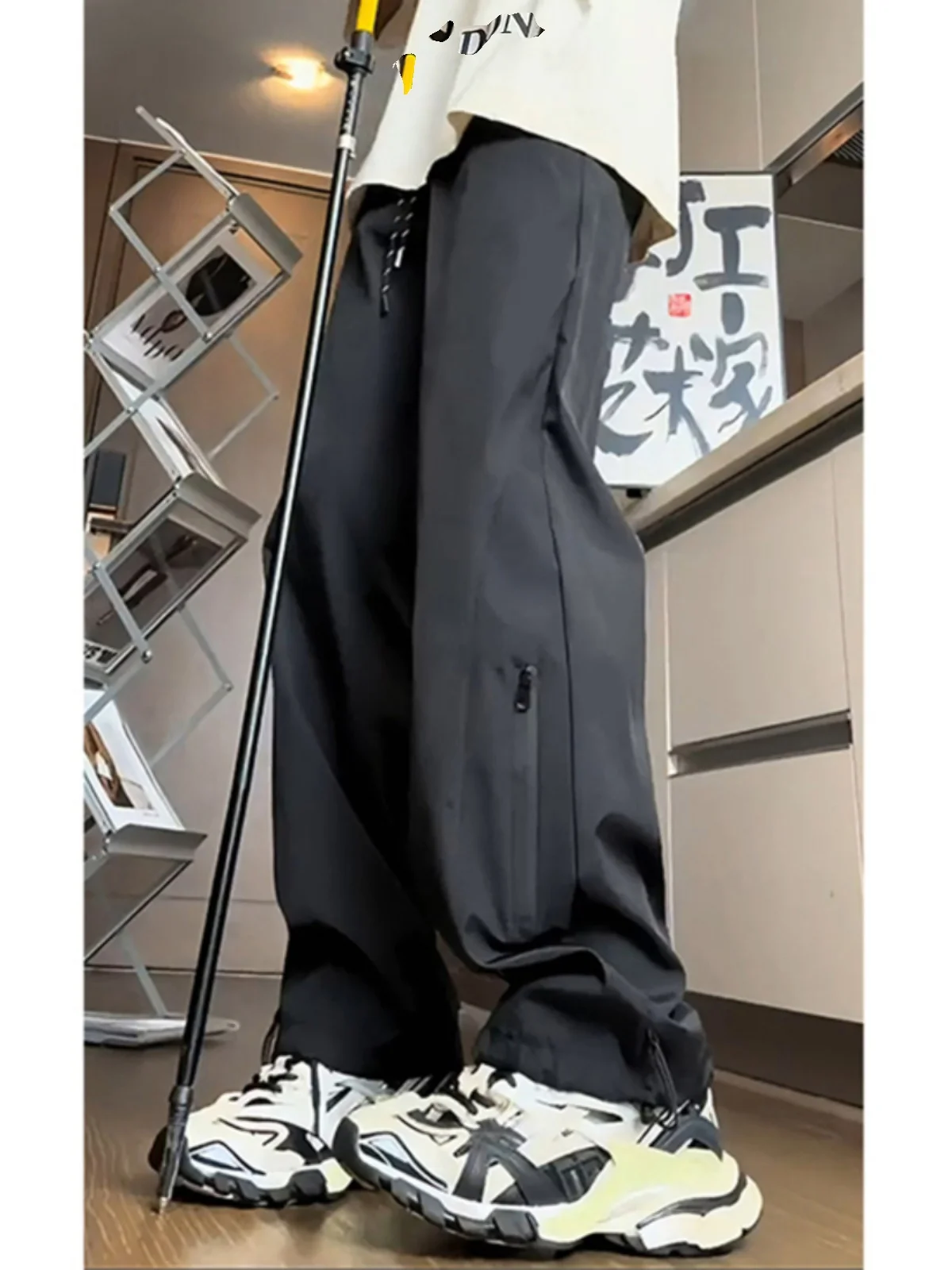 

American Sle Paratrooper Work Pants Thiened Fce Outdoor Waterproof Spring Autumn Winter Casual Trousers for Men