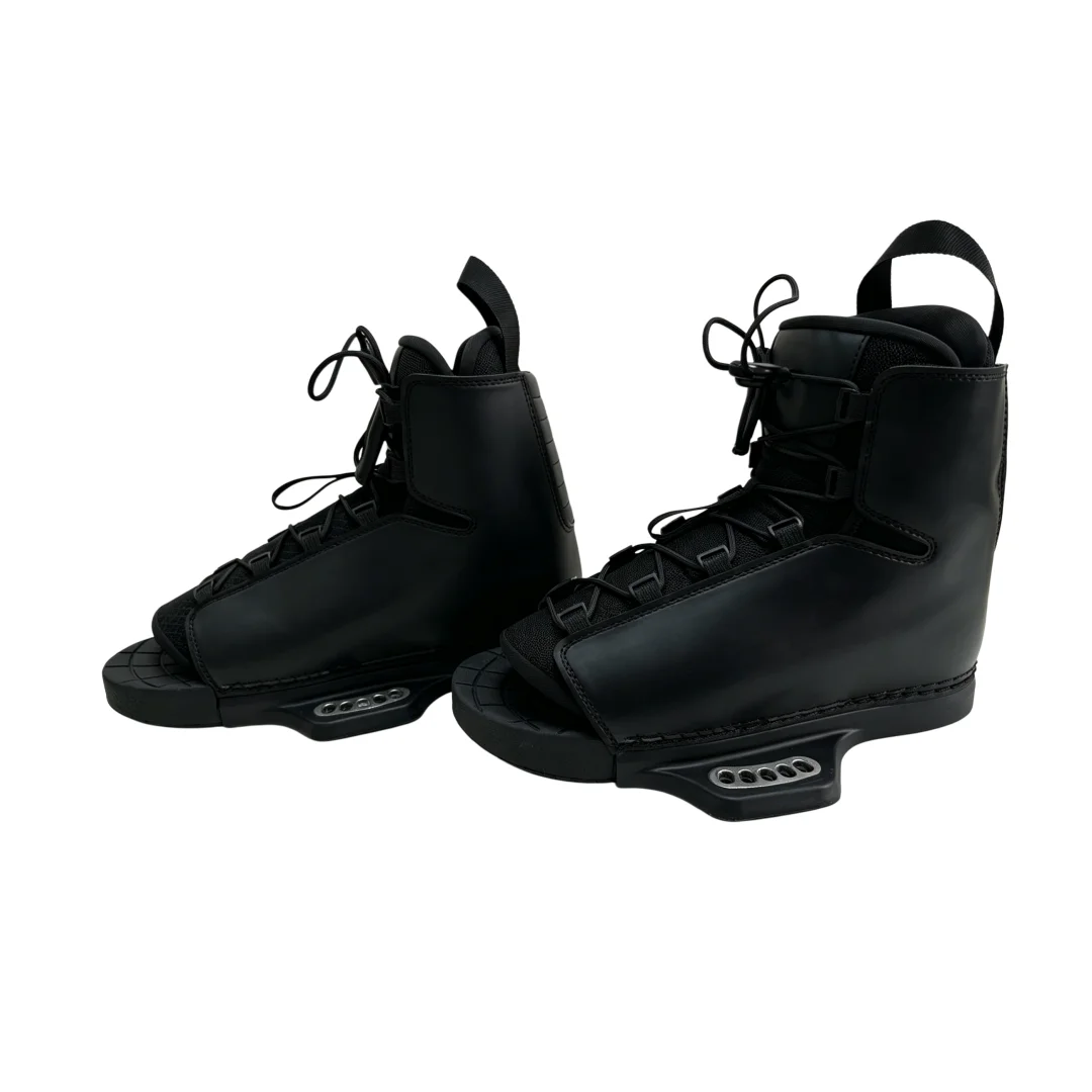 Iboard PVC+EVA Black Unisex Wakeboard Bindings Fit Wakeboard Boots Sizes 41-43