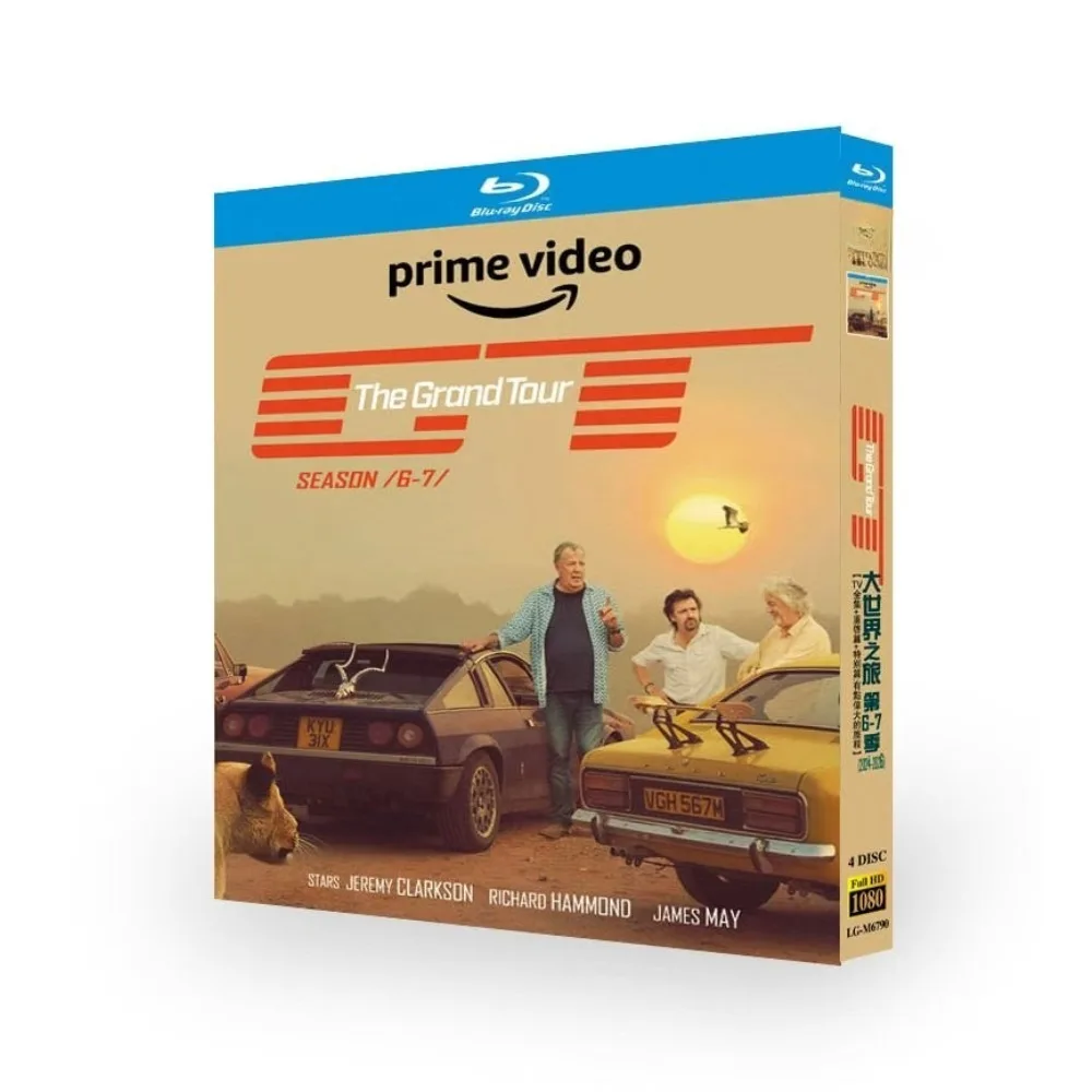 The Grand Tour Season (6-7) 4-D Blu‑ray BD Boxed Set