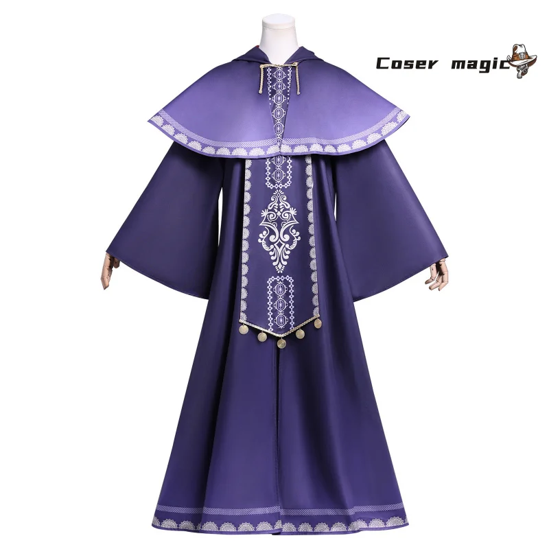 Game Silent Witch Monika Cosplay Costume Uniform Halloween Party for Women Men Carnival Props