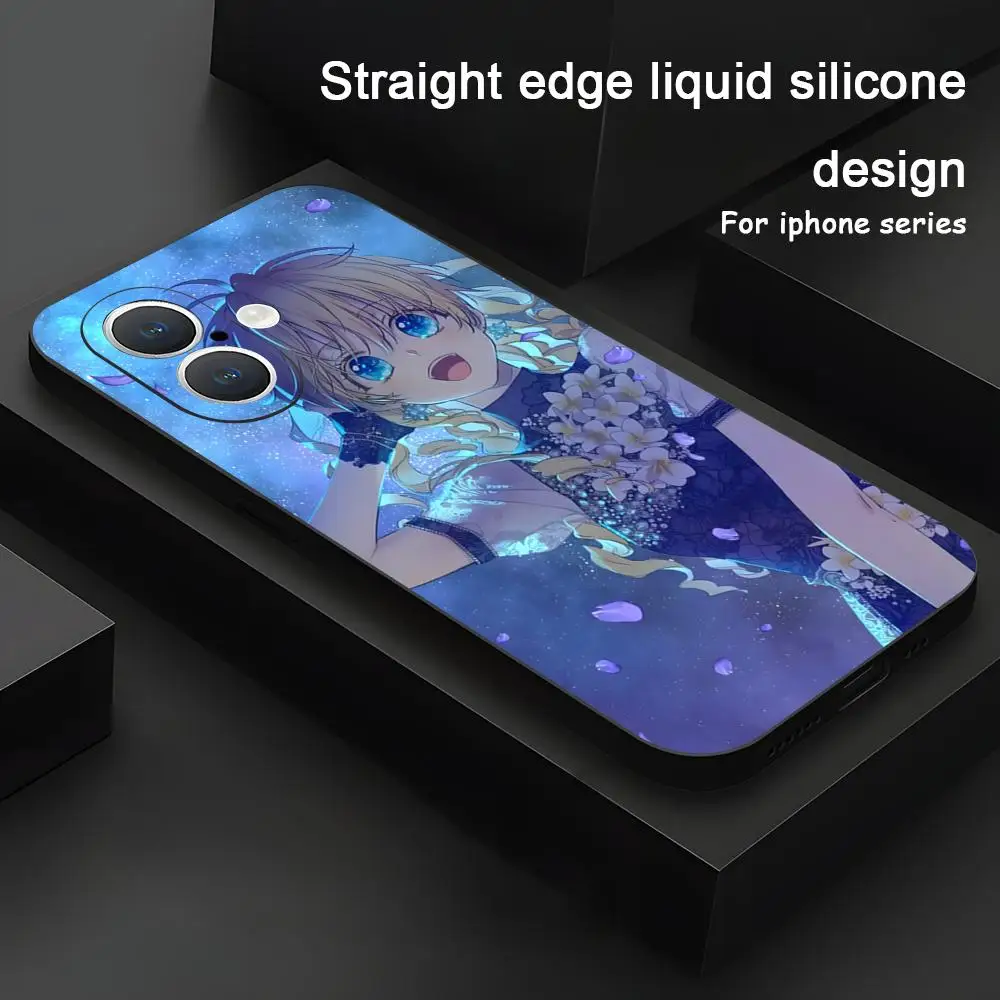 من جعلني أميرة جراب هاتف آيفون 17 16 15 14 13 12 11 X XR XS 8 Plus Mini Pro Max غطاء ناعم أسود مقاوم للصدمات