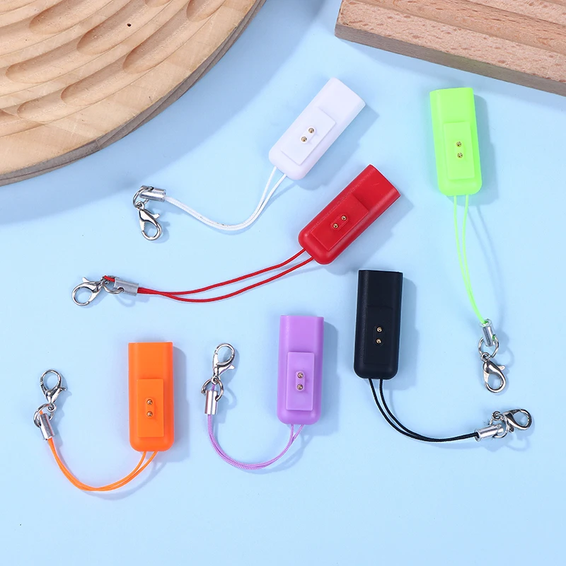 محول شحن طاقة محمول صغير من النوع C، قابس تحويل مع سلسلة مفاتيح للفرقة الذكية 10 9 8