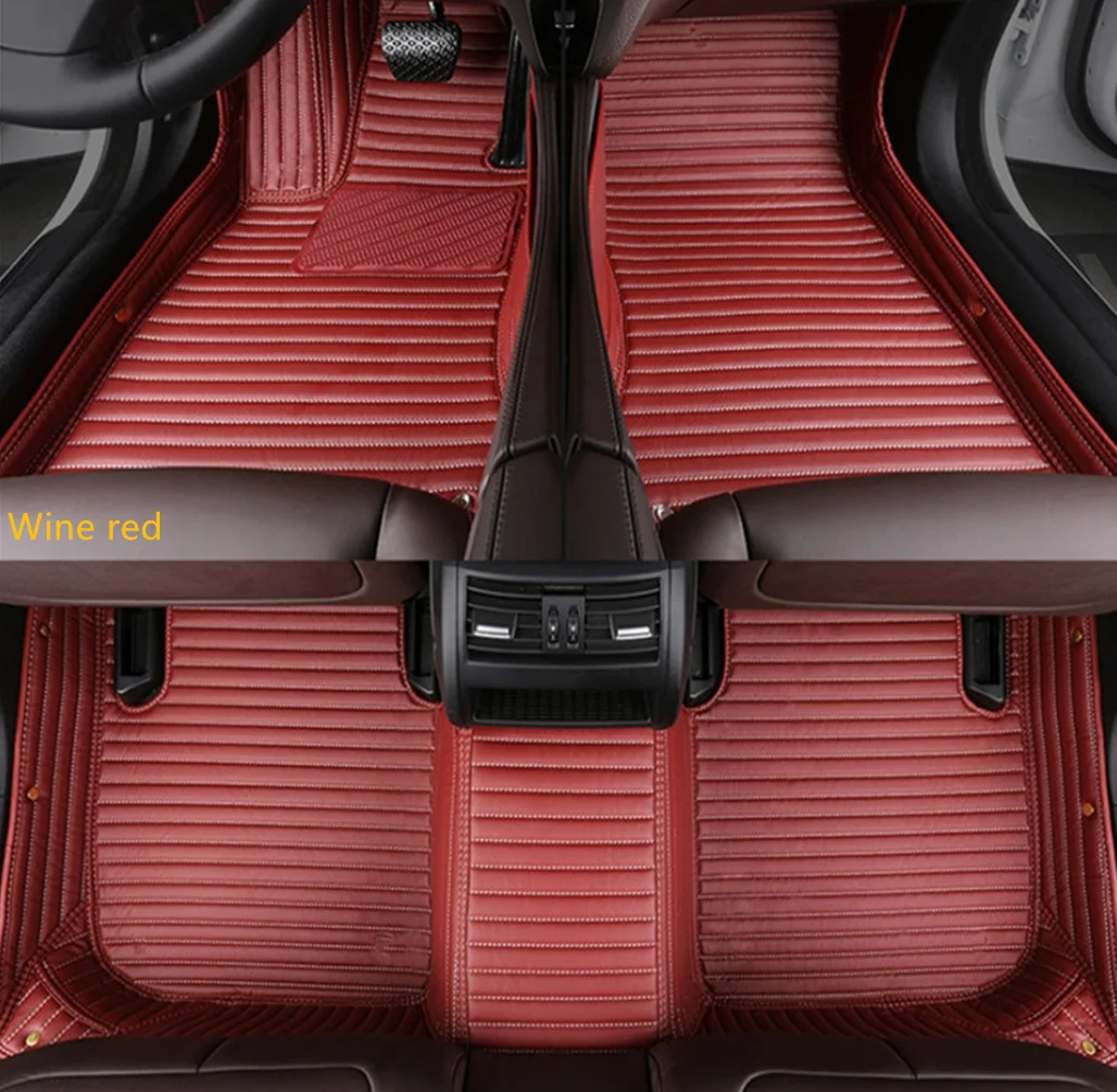 Custom special car floor mats for Mercedes Benz CLS 300d 2023-2018 good quality waterproof carpets rugs for CLS300 20215