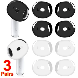 Penutup Telinga Antiselip Penutup Telinga untuk Apple AirPods 4 Pengganti Penutup Earbud Ultra Tipis Kulit Earphone untuk AirPods 4 Aksesori 10 kasus airpod bunga liar penjualan terbaik - №