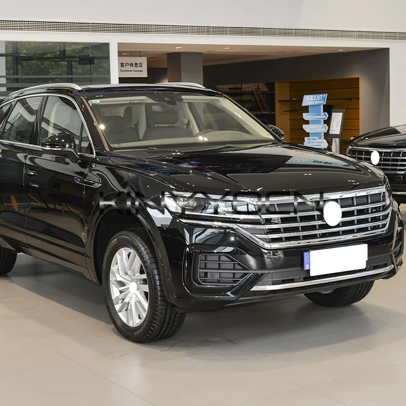 Rivestimento faro cromato per VW Touareg 2019 2020 2021 2022 2023 Rivestimento striscia faro