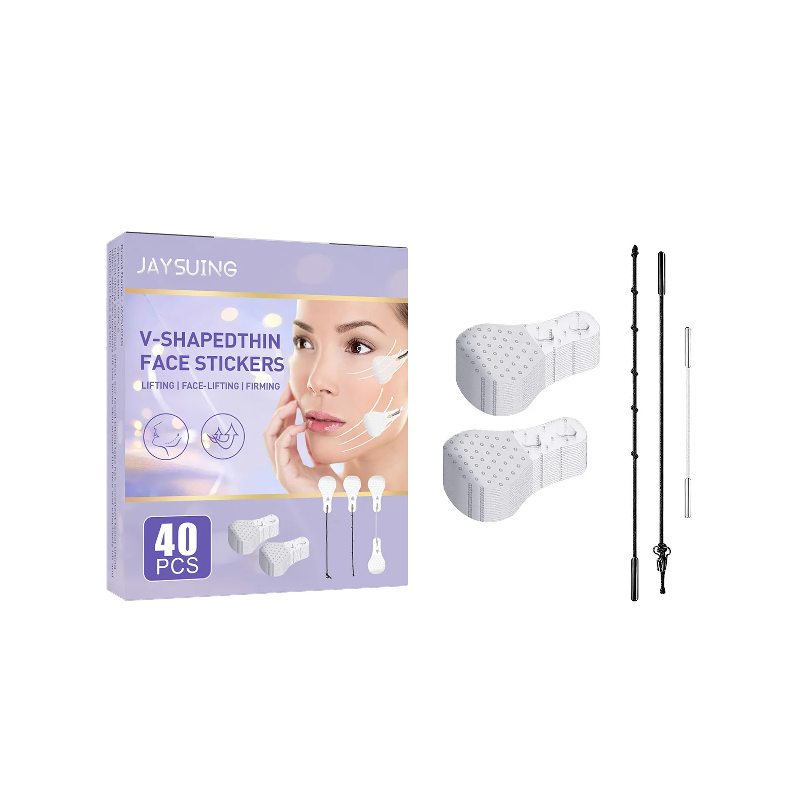 Jaysuing-face lift em forma de v, remover linhas finas e linhas, pele-like, venda quente