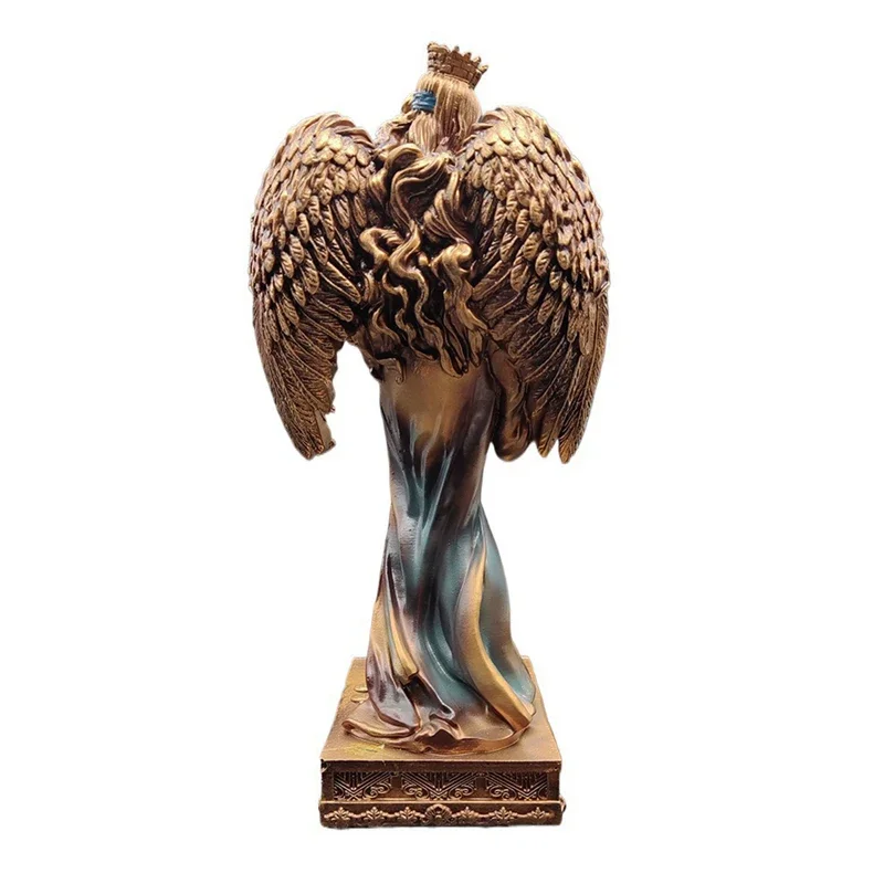 New Greek Goddess of Wealth Resin Craft Statue Gift Cashier Office Desktop Decoration Ornament Home